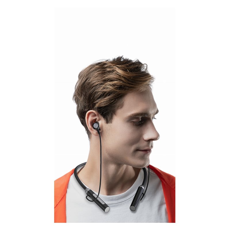 Écouteurs Bluetooth Tour de Cou – Sans Fil, Contrôles Intégrés, Micro et Longue Autonomie