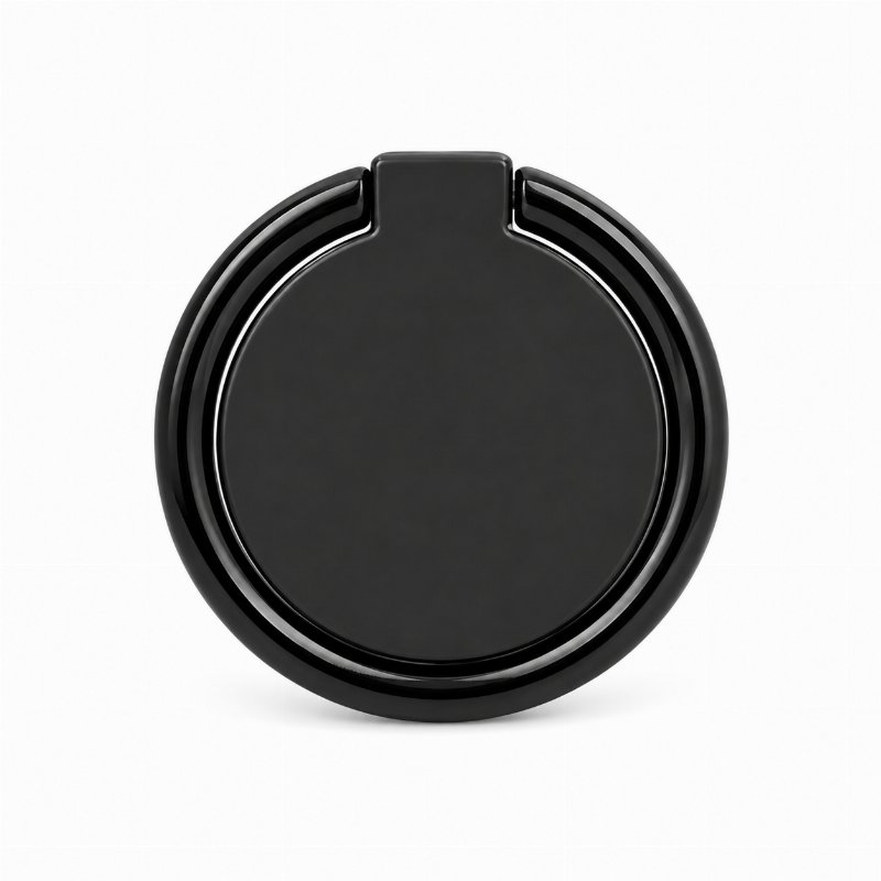 Anneau de Maintien et Support Pliable pour Smartphone – Noir